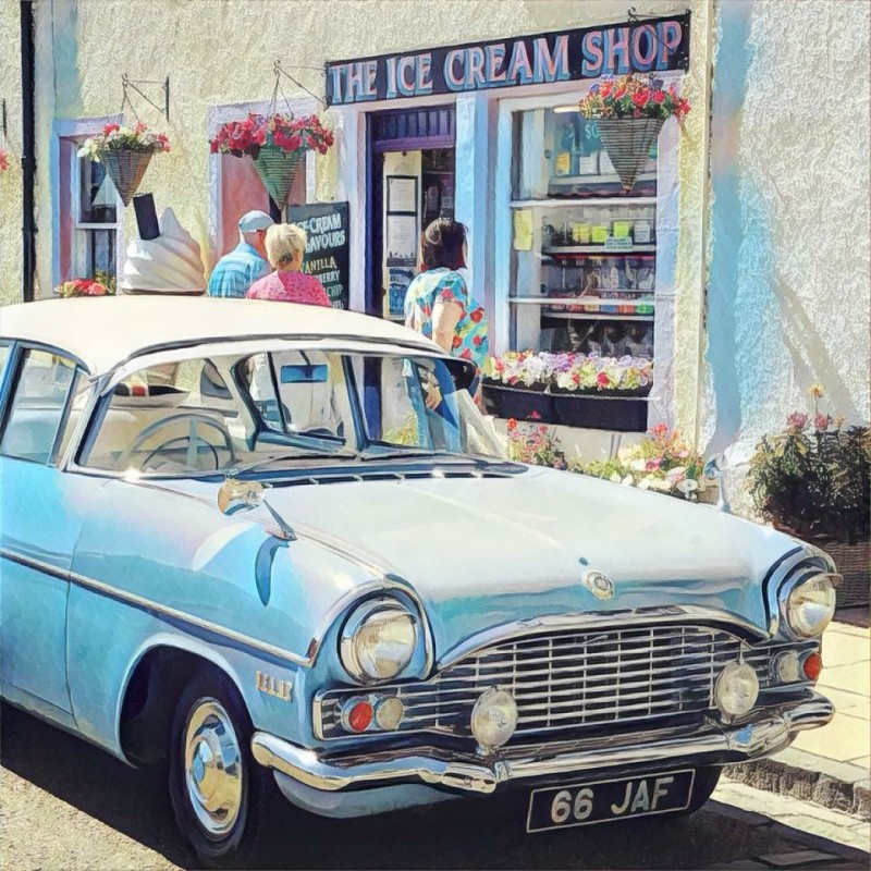 Nicholson's ice sweet and ice cream shop